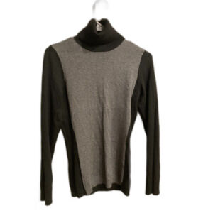 The Limited- Grey and Black Turtleneck Shirt/ Sweater